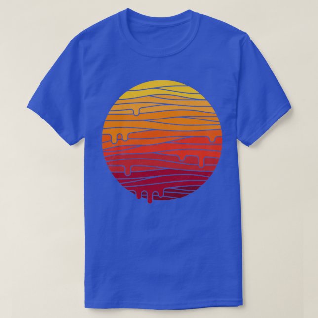 T-shirt Onde thermique (Design devant)
