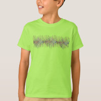 Ondes sonores psychédéliques - spectre de couleurs