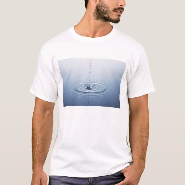 T-shirt Ondulation sur l'eau (Devant)