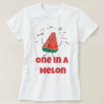 One in a Melon - Fun Summer Watermelon Design