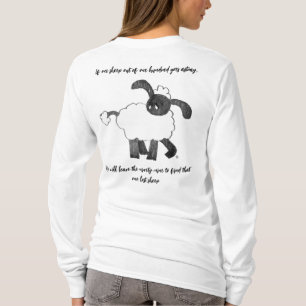 T-shirt "One Lost Sheep" Tee-Shirt Hensly Long-Sleeve