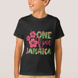 T-shirt One Love Jamaica 2025 Caribbean Vacation Theme Fam