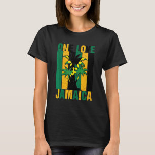 T-shirt One Love Jamaïque Famille Voyage Caraïbes Vacances
