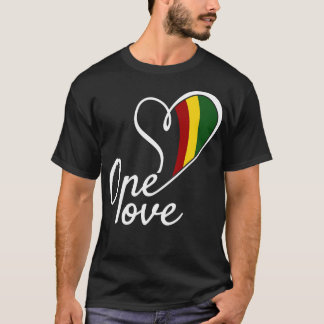 T-shirt One Love Reggae 1