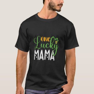 T-shirt One Lucky Mama, St. Patrick's Day 2024, Toddler
