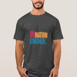 T-shirt One Nation, One Heartbeat - United We Stand T-Shir