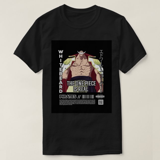 T-shirt One Piece est Real Streetwear Style (Design devant)
