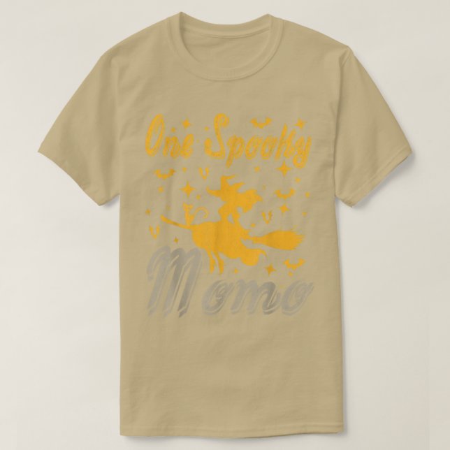 T-shirt One Spooky Momo Funny Grandma Halloween  (Design devant)