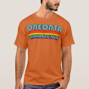 T-shirt Oneonta New York Pride Oneonta LGBT Cadeau LGBT LG