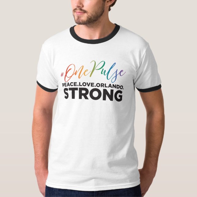 T-shirt #OnePulse - se rappeler Orlando (Devant)