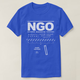 T-shirt ONG de l'aéroport international de Chubu Centrair