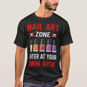 T-shirt Ongles d'art Onglerie Manucure Manucure Pédicure