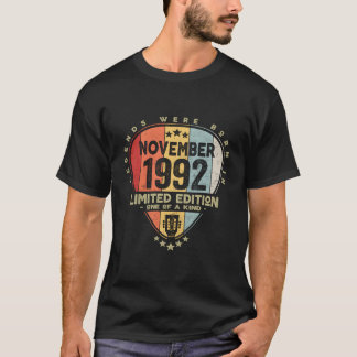 T-shirt Onglet de guitare - Des Légendes Sont Nées En Nove