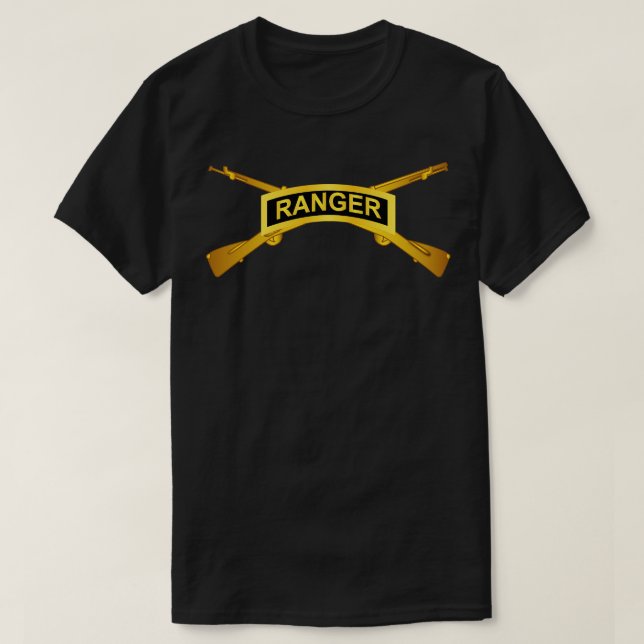 T-shirt Onglet w Branche d'infanterie wtxt (Design devant)