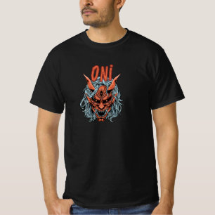 T-shirt Oni mask