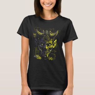 T-shirt Oni Masque Japonais Mythologie Cute Fantôme Hallow