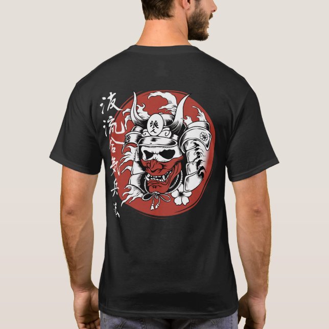 T-shirt Oni Masque Kanji (Dos)