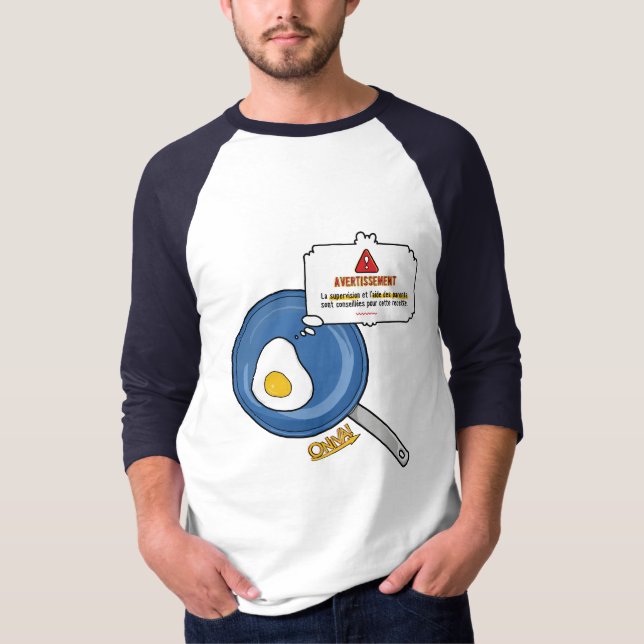 T-shirt ONIVA ! Oeuf (Devant)