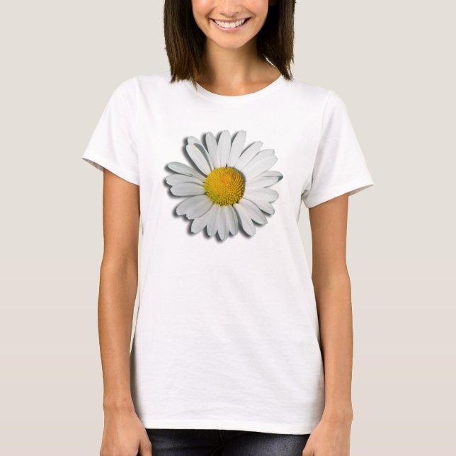 T-shirt Only a Marguerite Blossom + your text & ideas (Devant)