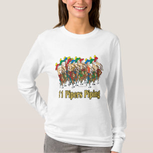 T-shirt onze pipettes piping 11e jour de noël
