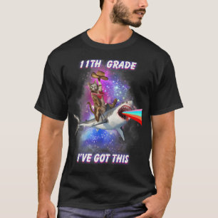 T-shirt Onzième Année De L'École Ive A Ce Chat Shark Migno