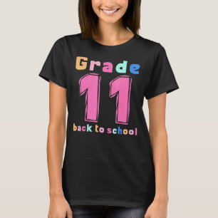 T-shirt Onzième Arc-en-ciel filles garçons enseignant mign
