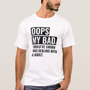 T-shirt OOPS Mon Mauvais