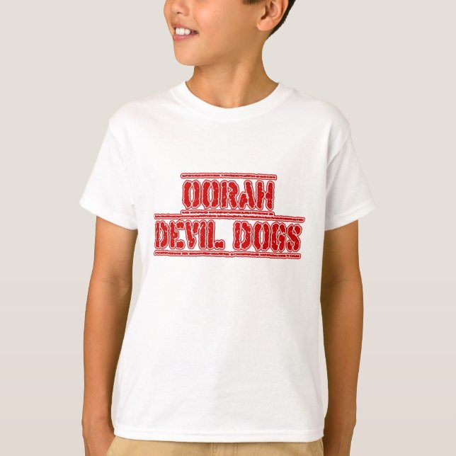 T-shirt Oorah Devil Dogs (Devant)
