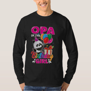 T-shirt Opa De L'Ours Panda Anniversaire Amoureux des anim