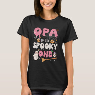 T-shirt Opa du Éffrayant One Girl 1er Anniversaire Hallowe