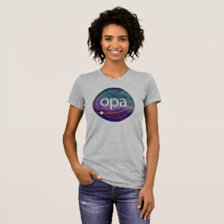 T - Shirt OPA-Logo-farbige Waschung