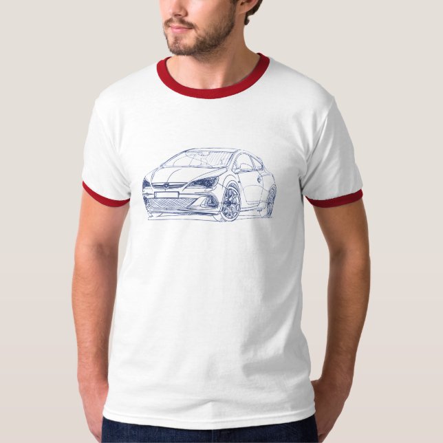 T-shirt OPC 2013 d'Opel Astra (Devant)