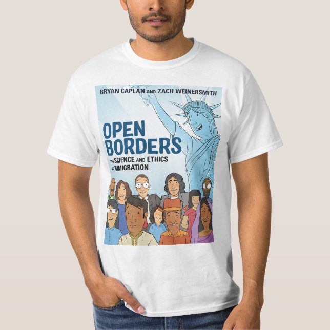 T-shirt Open Borders (Devant)