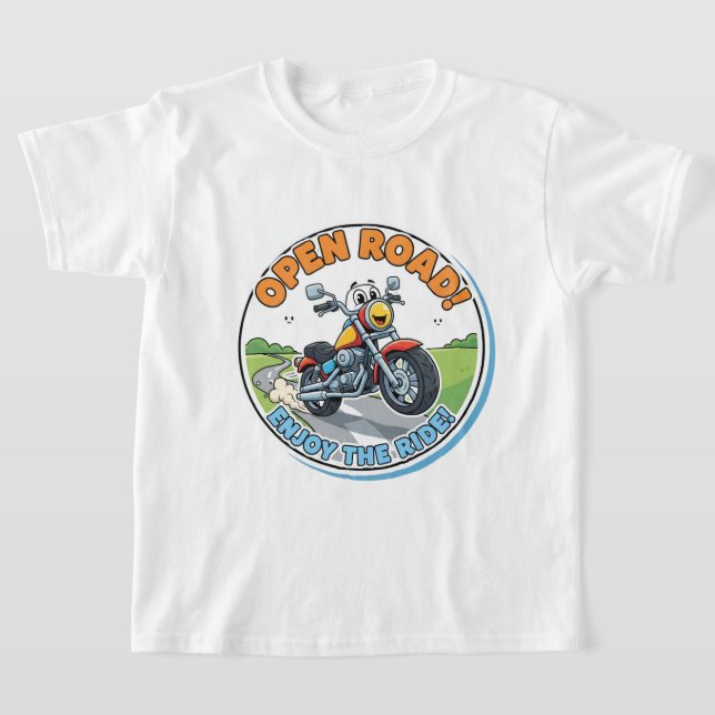 T-shirt Open Road! Enjoy The Ride! (Poser)