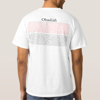T-shirt Open Source Translation Obadiah