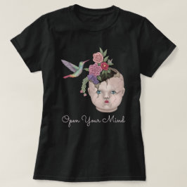 T-shirt Open your mind