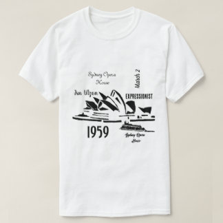 T-shirt opéra de Sydney Australie élégant Souvenirs hommes
