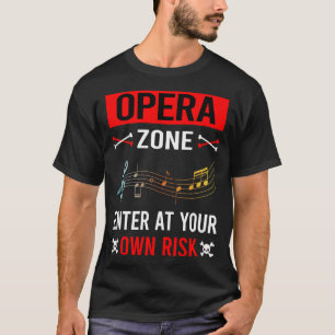 T-shirt Opéra de zone de risque