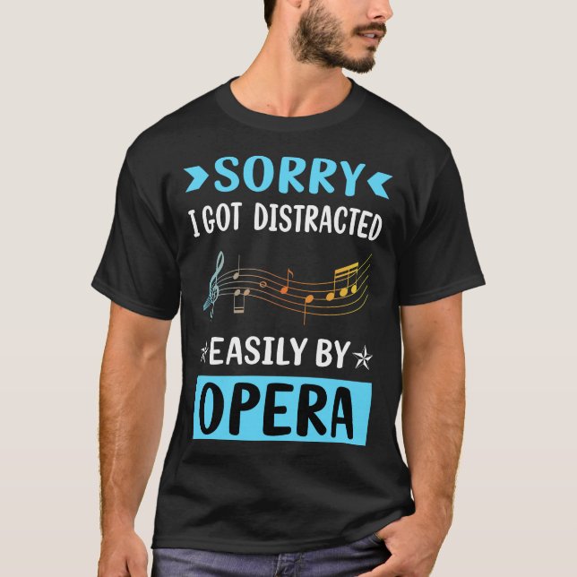 T-shirt Opéra distrait (Devant)