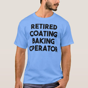 T-shirt Opérateur de boulangerie à revêtement à la retrait