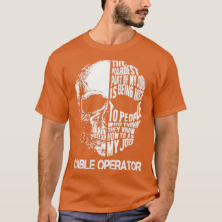 T-shirt Opérateur de câble