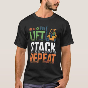 T-shirt Opérateur de chariot élévateur Chariotier Logistiq