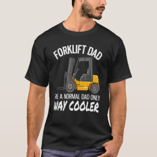 T-shirt Opérateur de chariot élévateur d'entrepôt  Papa ch