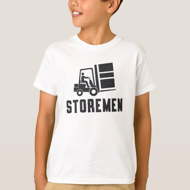 T-shirt Opérateur de chariots élévateurs Conducteur de cha (Devant)