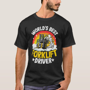 T-shirt Opérateur de chariots élévateurs Rainbow World's B
