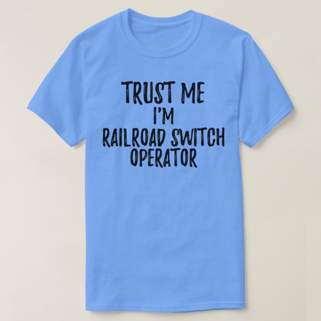 T-shirt Opérateur De Commutateur De Chemin De Fer Ix27m Dr (Design devant)