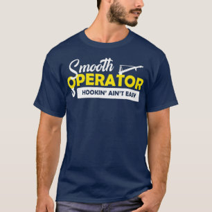 T-shirt Opérateur de grue lisse