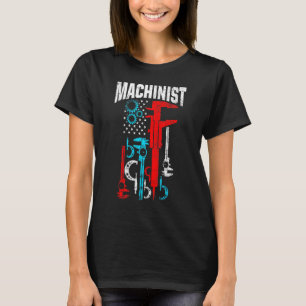 T-shirt Opérateur de machine-outil d'usinage 53