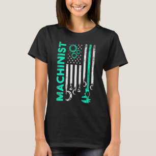 T-shirt Opérateur de machines-outils d'usinage 63