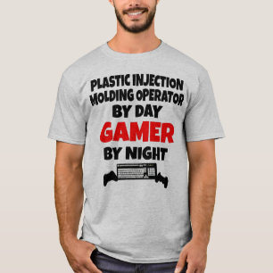 T-shirt Opérateur de moulage par injection en plastique Ga